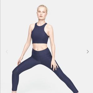 Outdoor Voices Navy Athena Crop XL